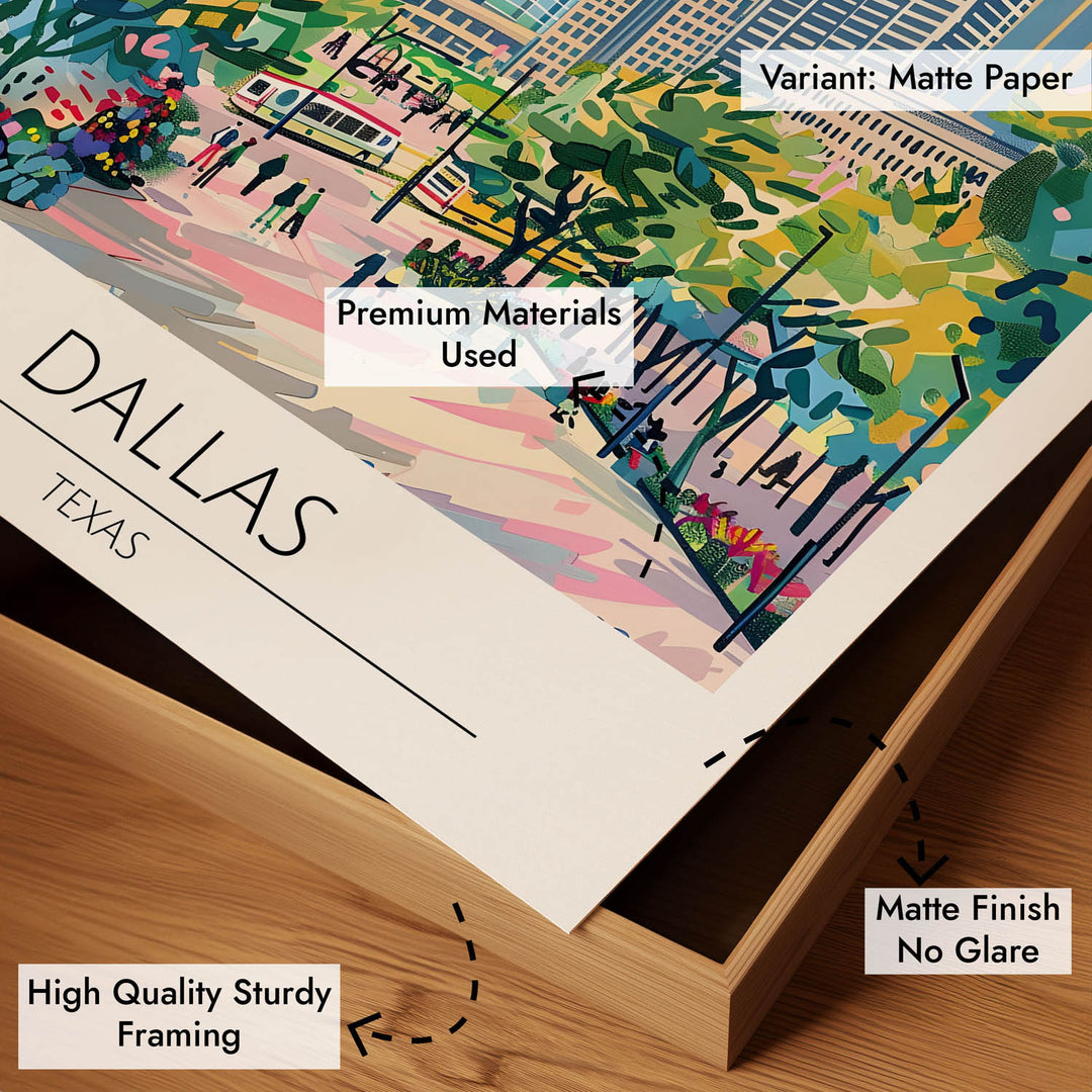 Dallas - Cities Paintings