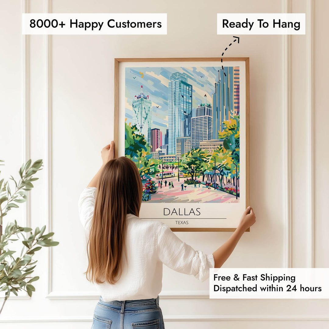 Dallas - Cities Paintings