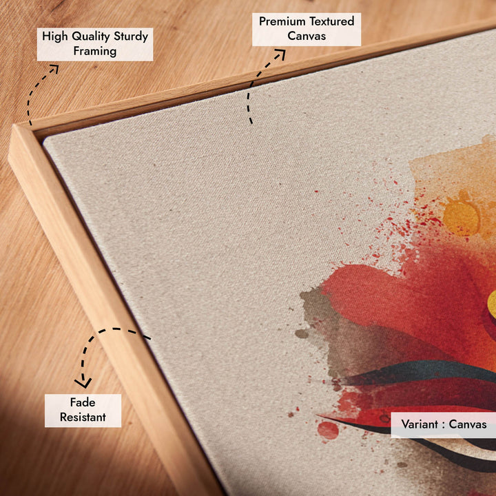 Durga Shakti Painting – Divine Goddess Wall Art