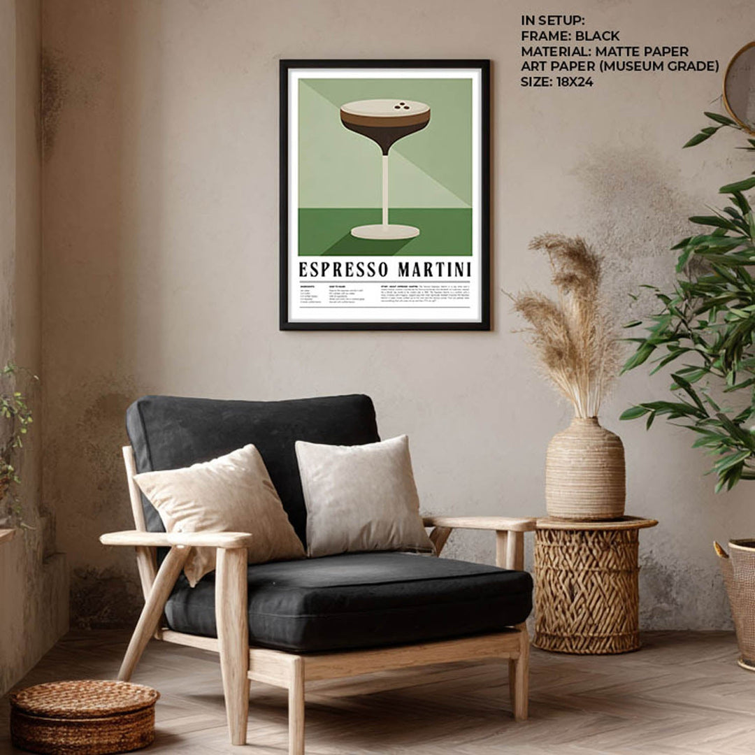 espresso martini kitchen art