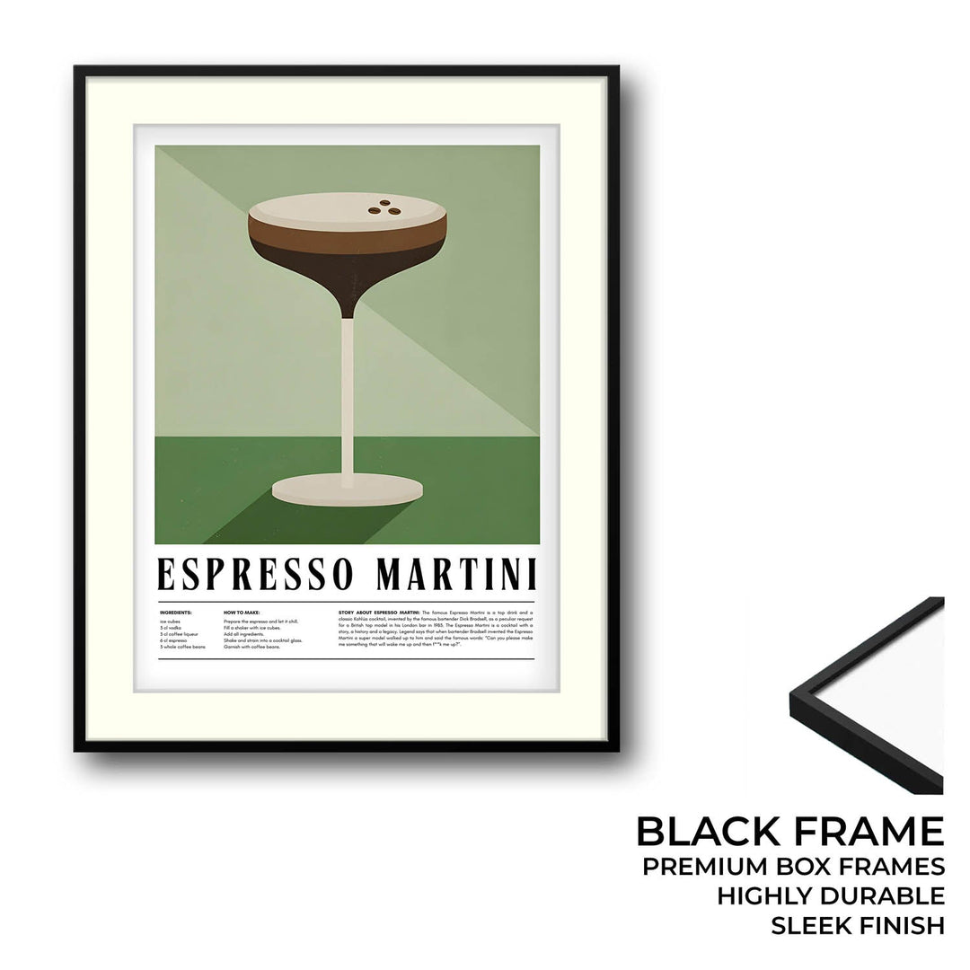 espresso martini kitchen art