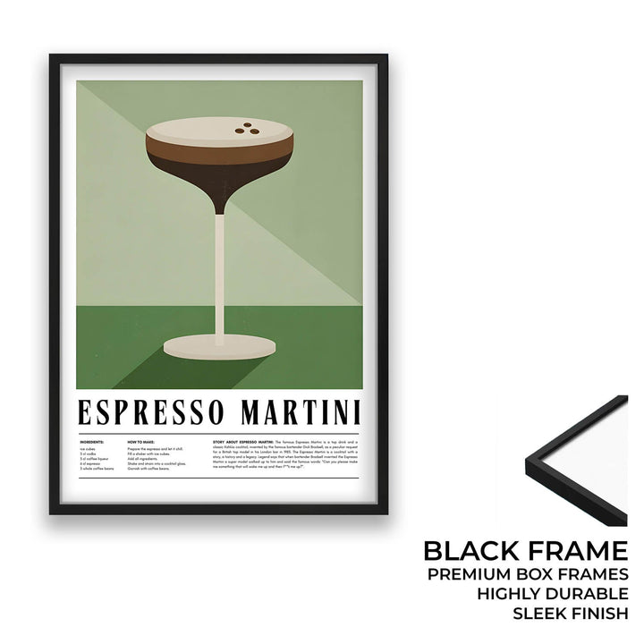 espresso martini kitchen art