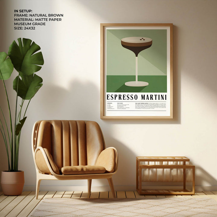 espresso martini kitchen art