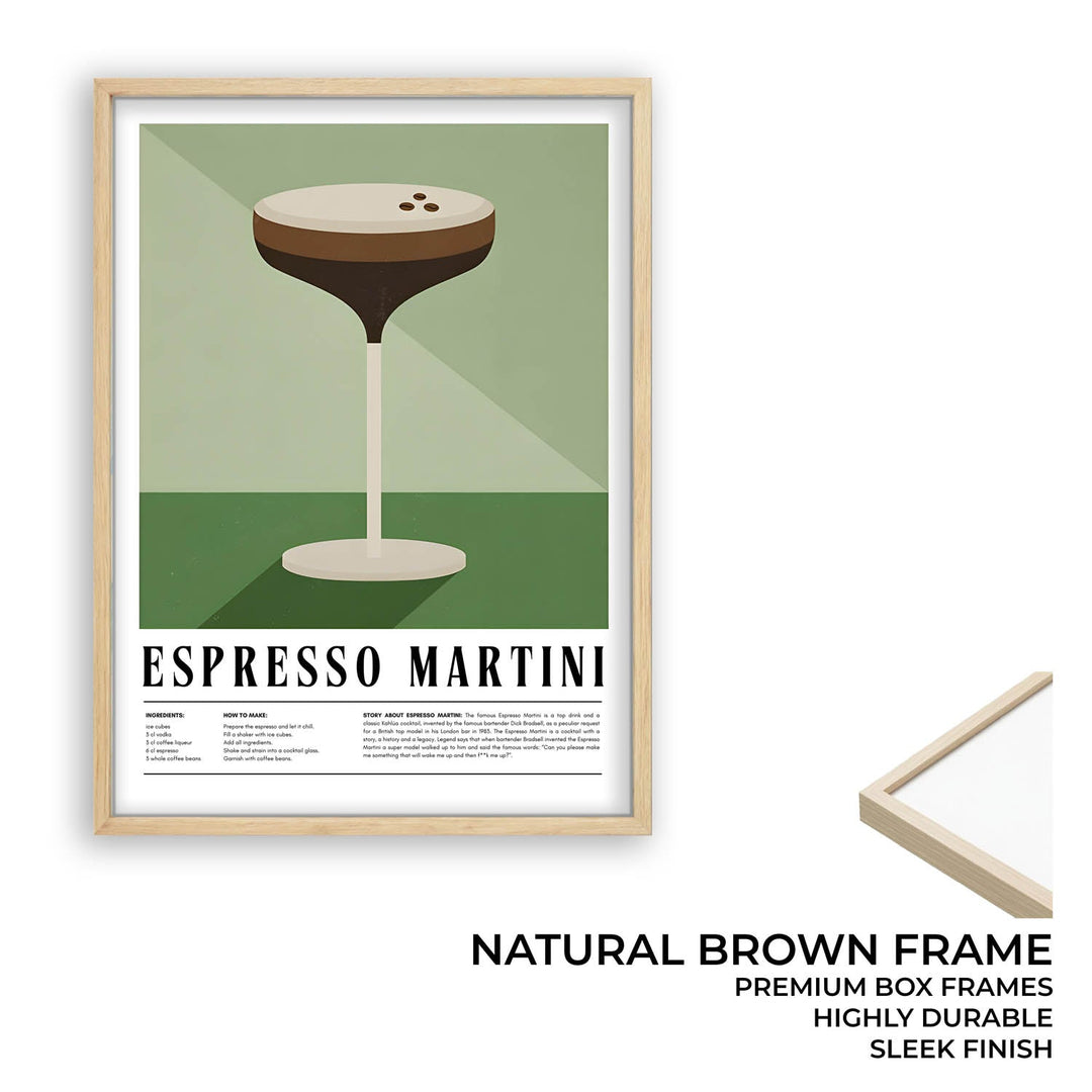 espresso martini kitchen art