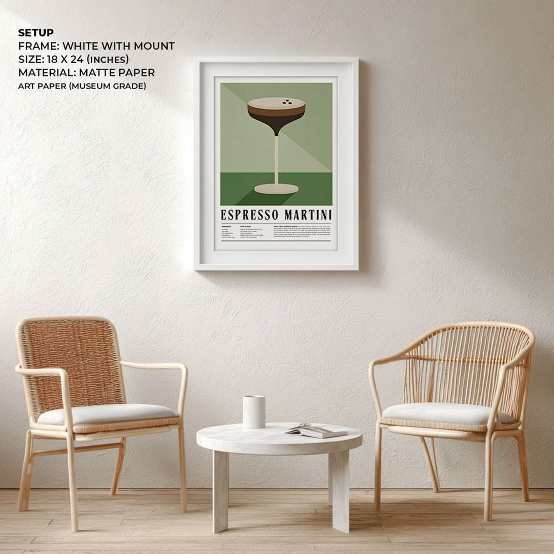 espresso martini kitchen art