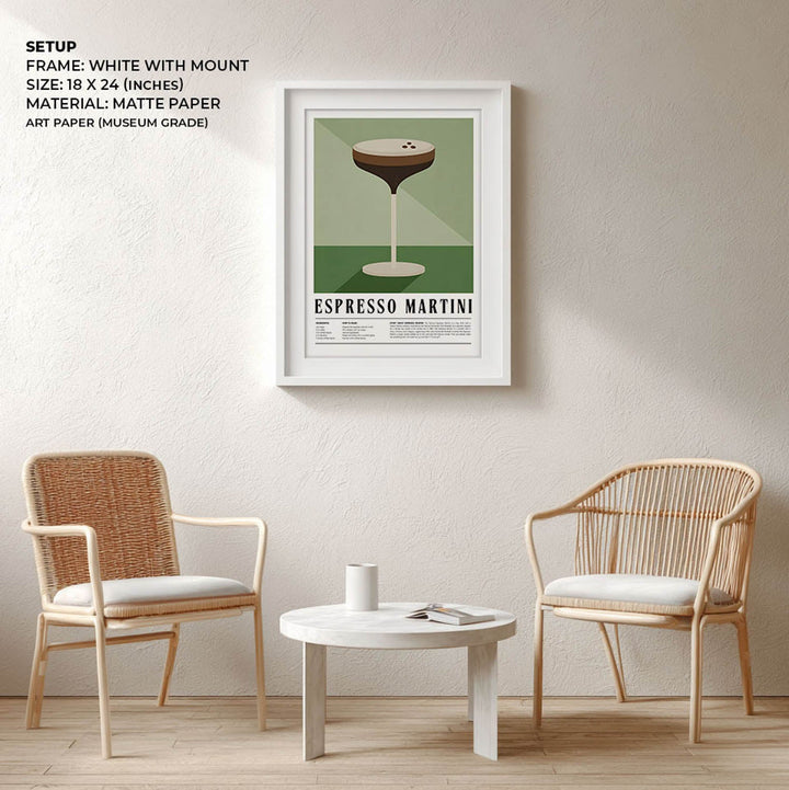 espresso martini kitchen art