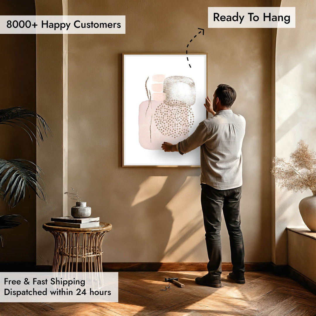 Freckles Abstract Art