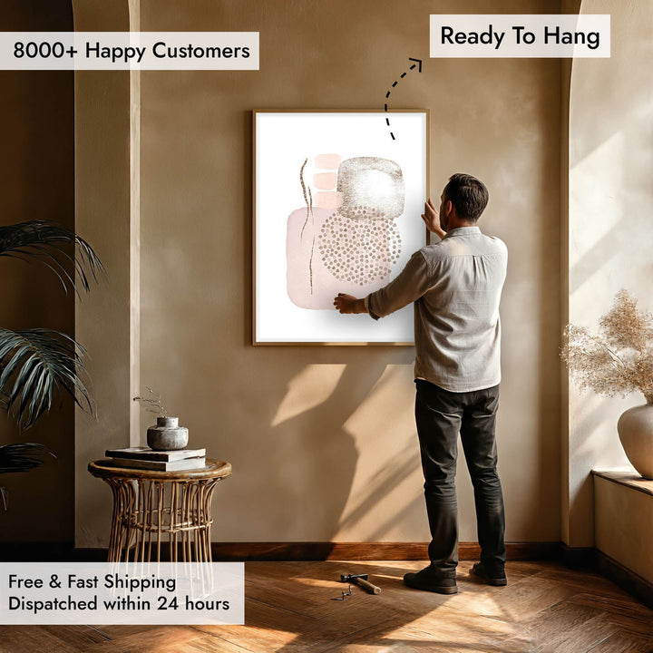 Freckles Abstract Art