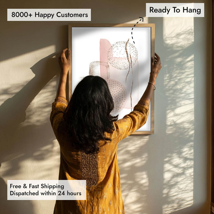 Freckles Abstract Art