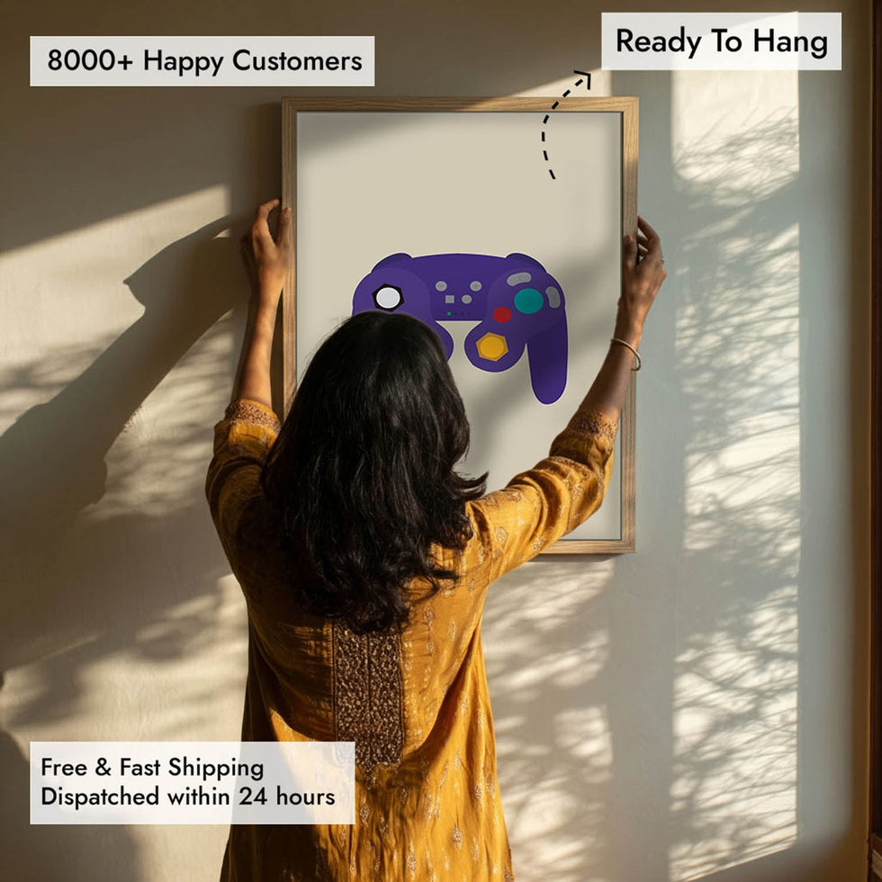 game room wall art