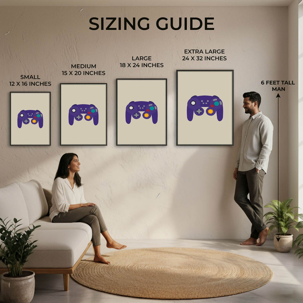 game room wall art