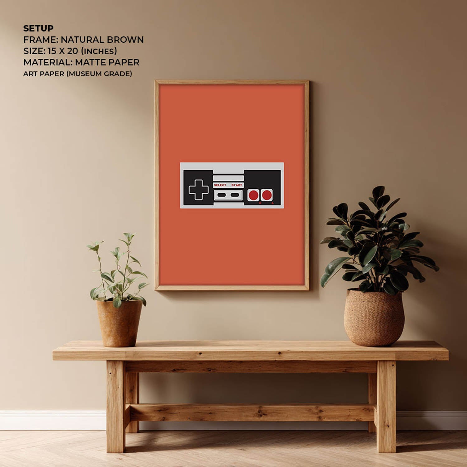 game room wall art