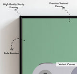 On wall