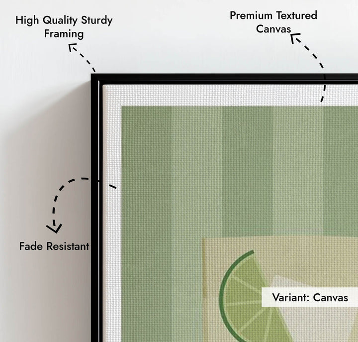 gin and tonic kitchen art