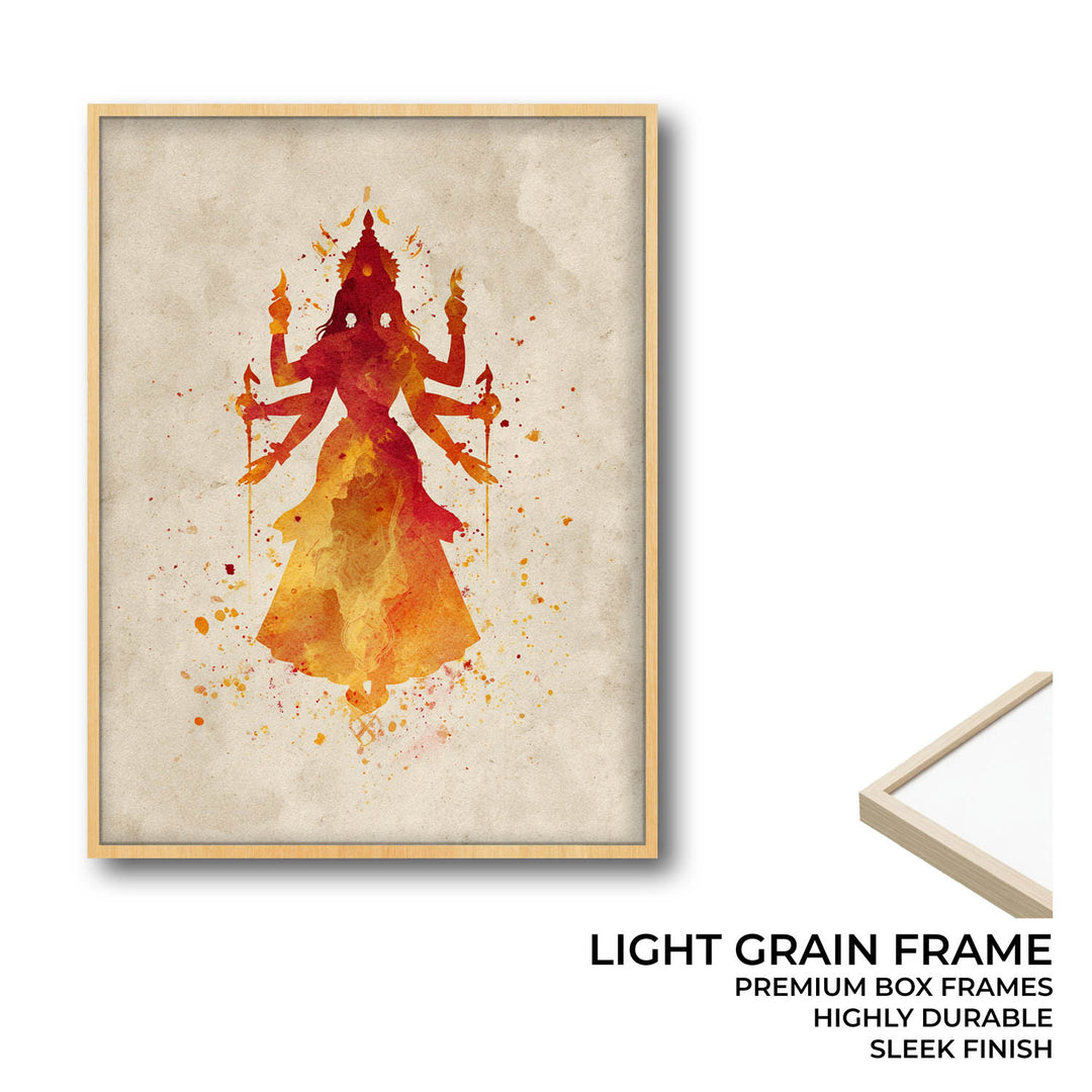 Goddess Durga – Shakti Wall Art