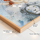 On wall