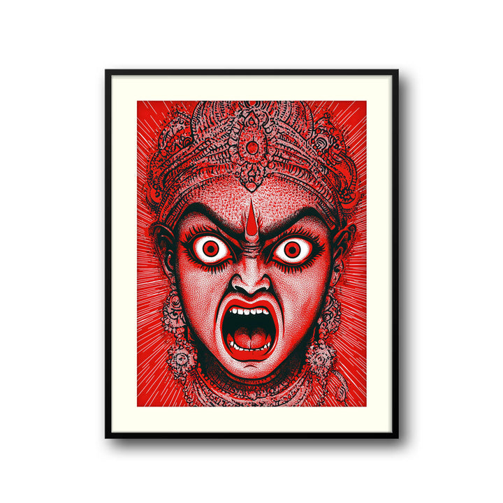 goddess-kali-angry-vastu-painting