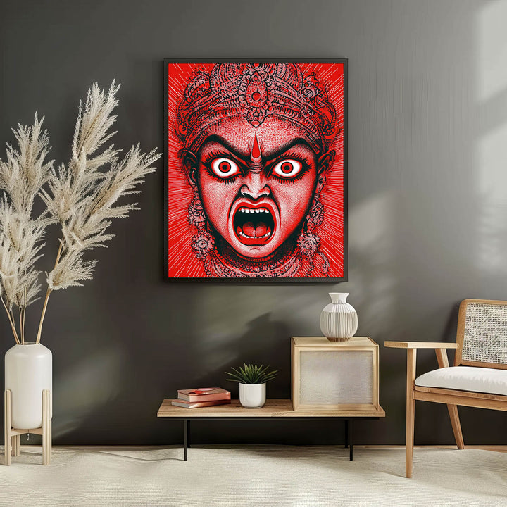 goddess-kali-angry-vastu-painting
