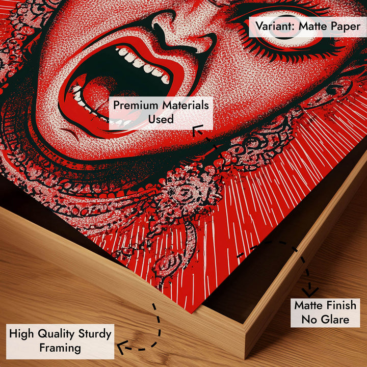 Goddess Kali Angry - Vastu Painting