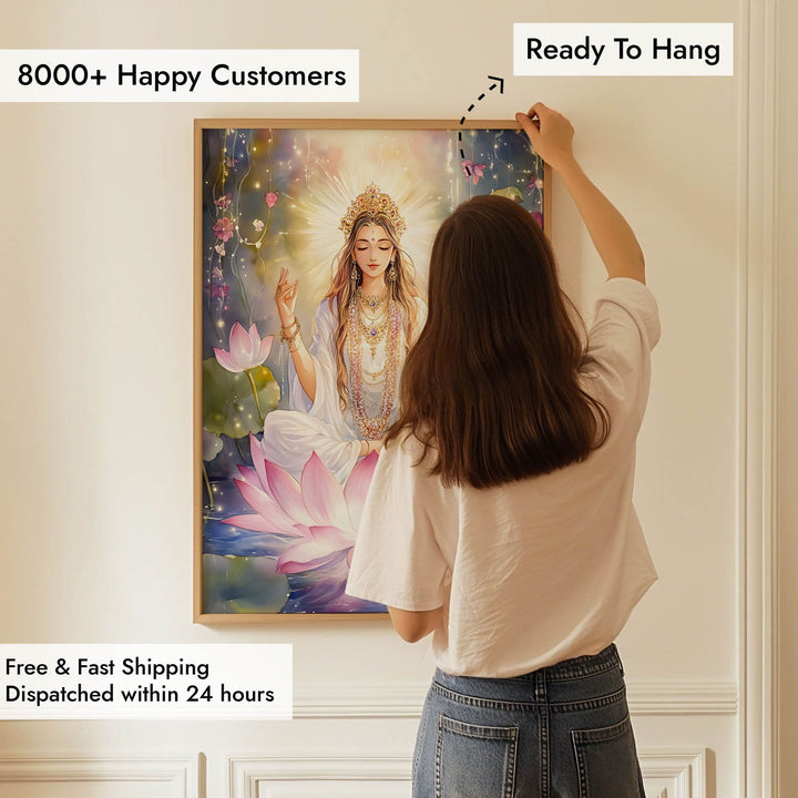 Goddess Lakshmi  - Vastu Painting