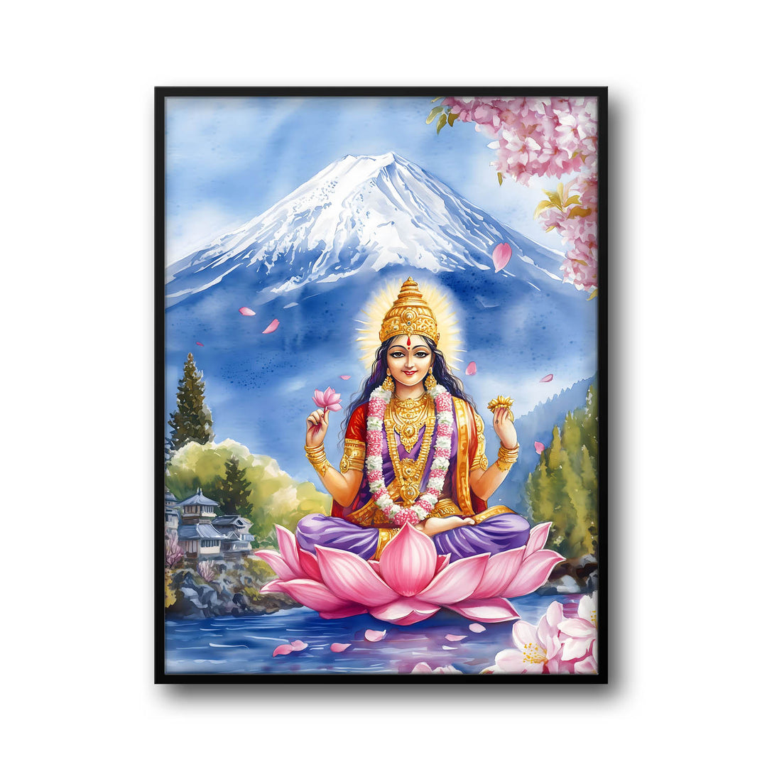 Goddess Laxmi Blessing - Vastu Painting