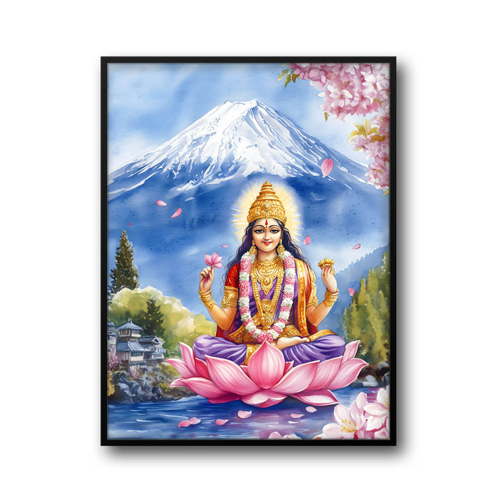 Goddess Laxmi Blessing - Vastu Painting