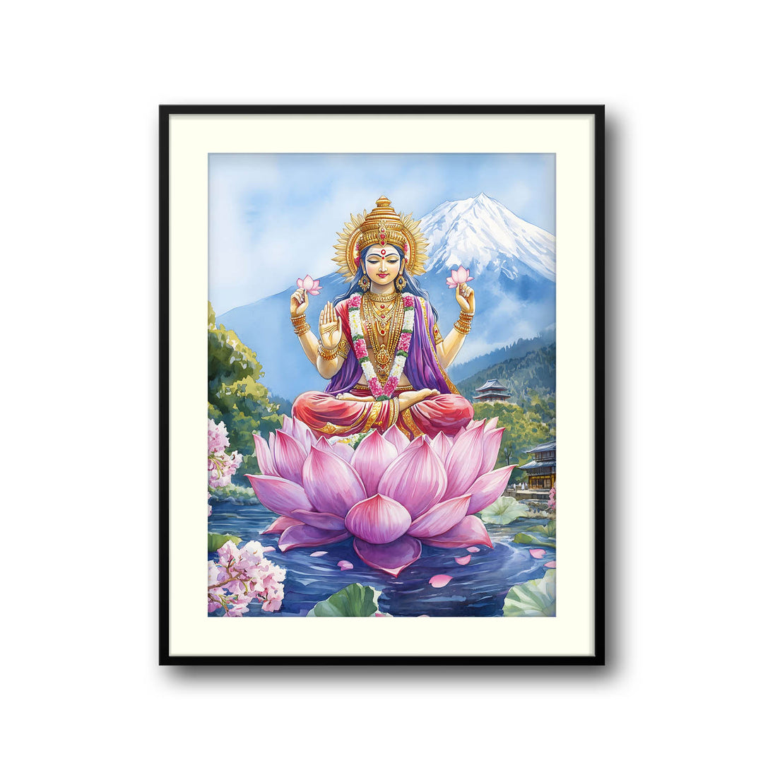 goddess-laxmi-in-himalaya-vastu-painting