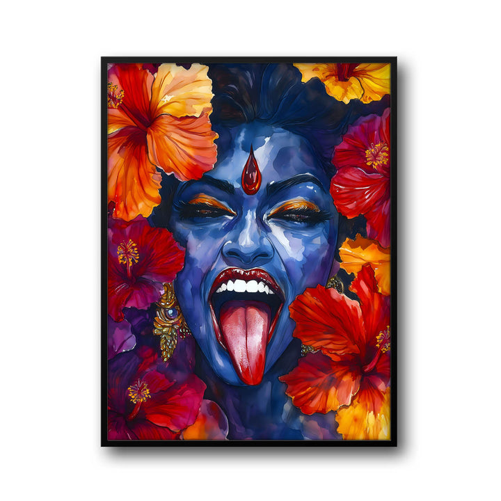 Goddess MahaKali  - Vastu Painting