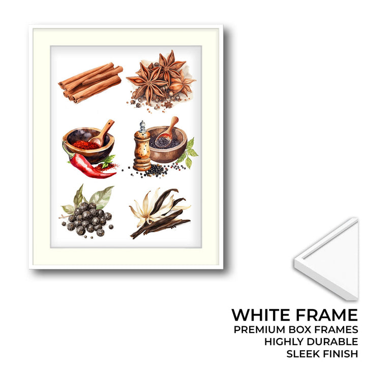 The spice story Kitchen wall art
