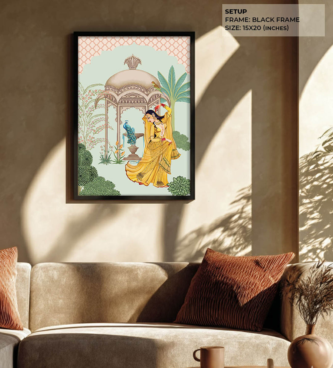 Dancing Woman - Mughal Art