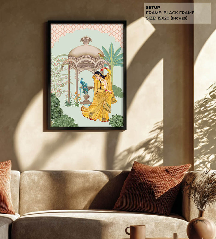 Dancing Woman - Mughal Art