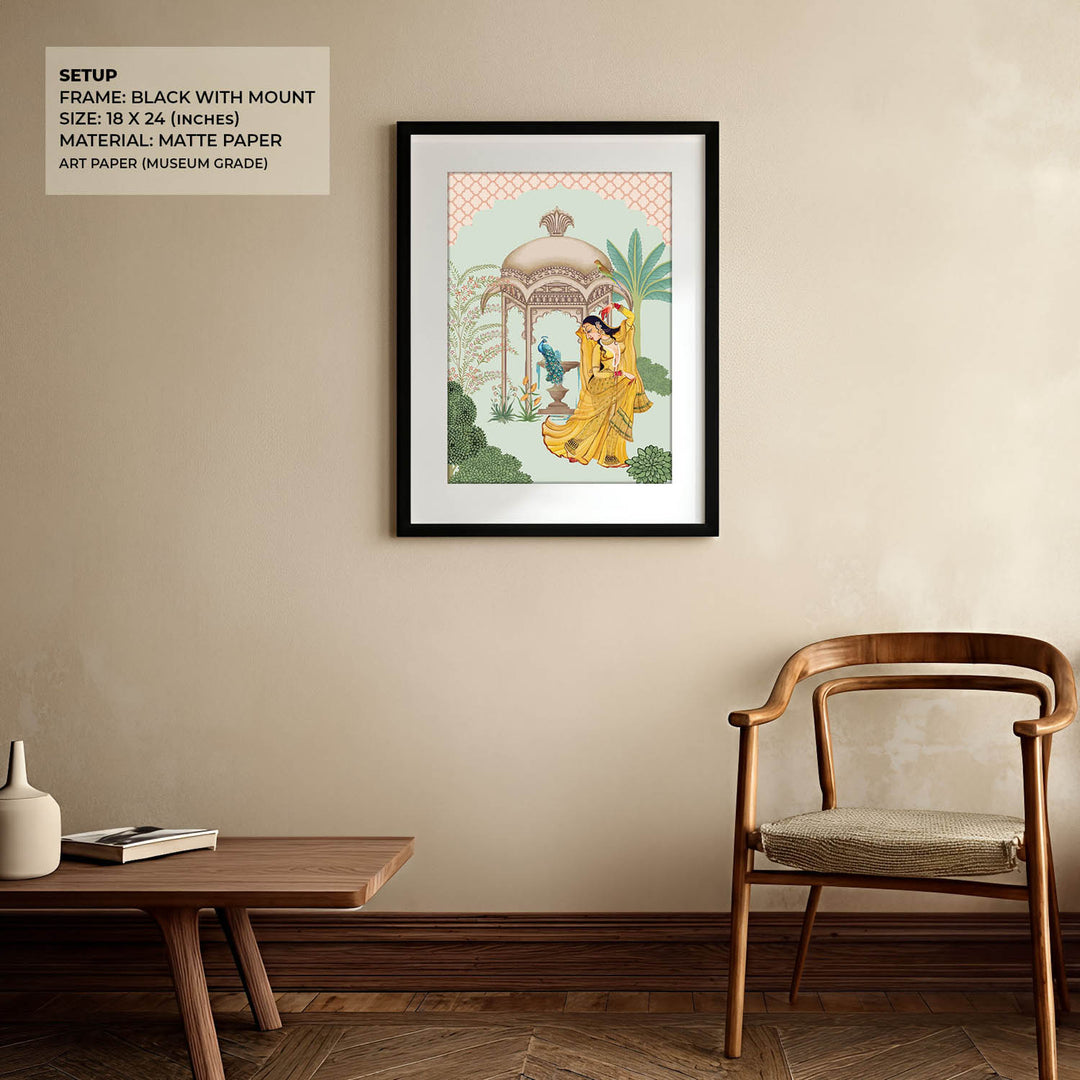 Dancing Woman - Mughal Art