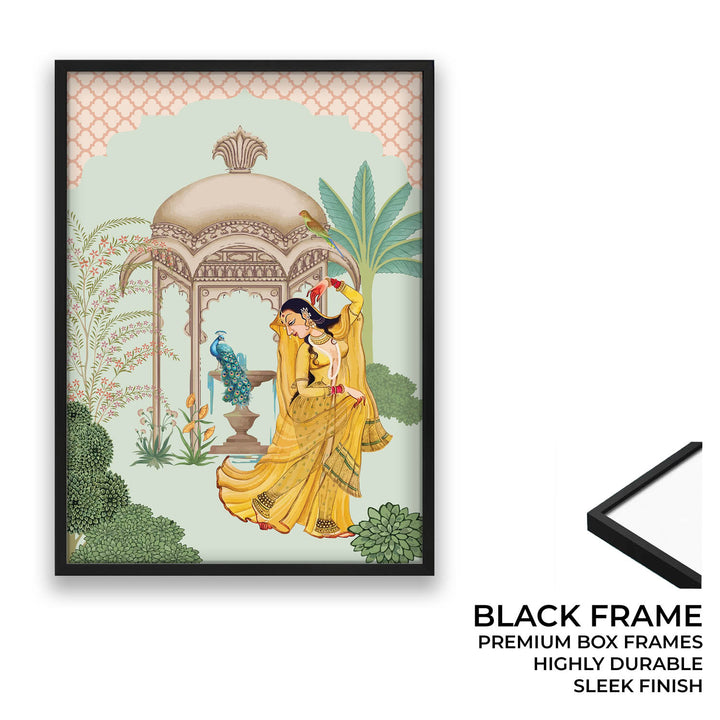 Dancing Woman - Mughal Art