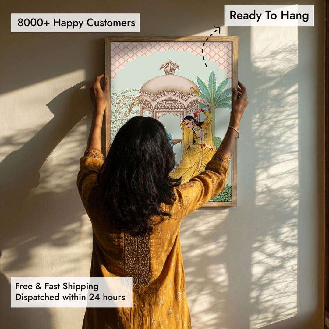 Dancing Woman - Mughal Art