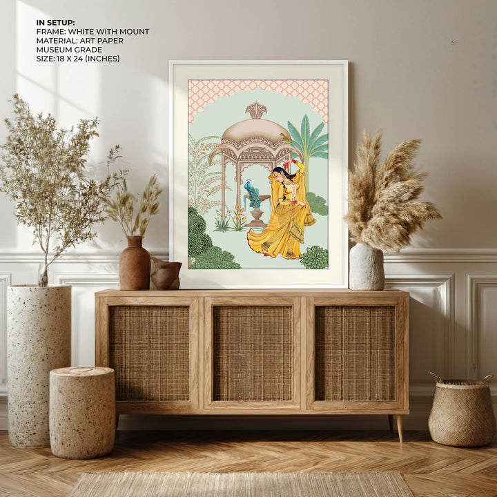 Dancing Woman - Mughal Art