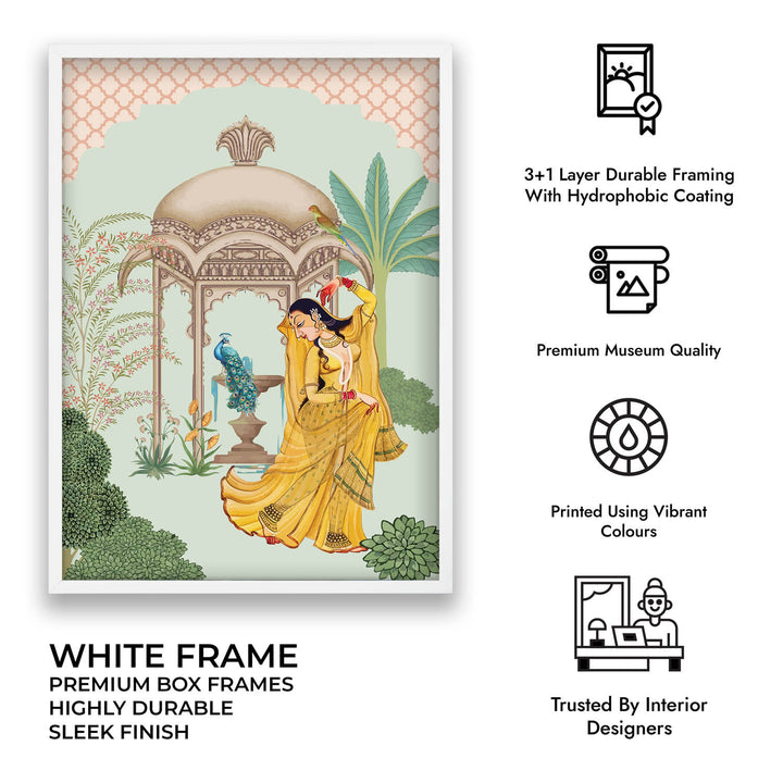 Dancing Woman - Mughal Art