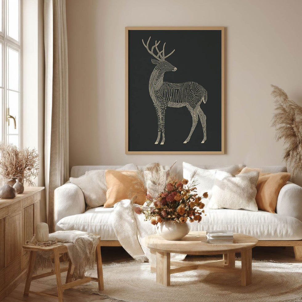 Forest Deer Sketch