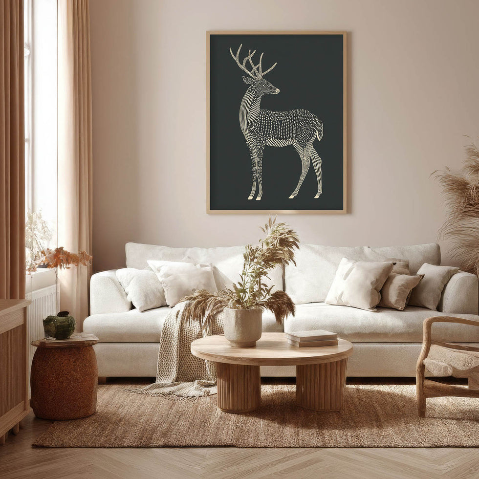 Forest Deer Sketch