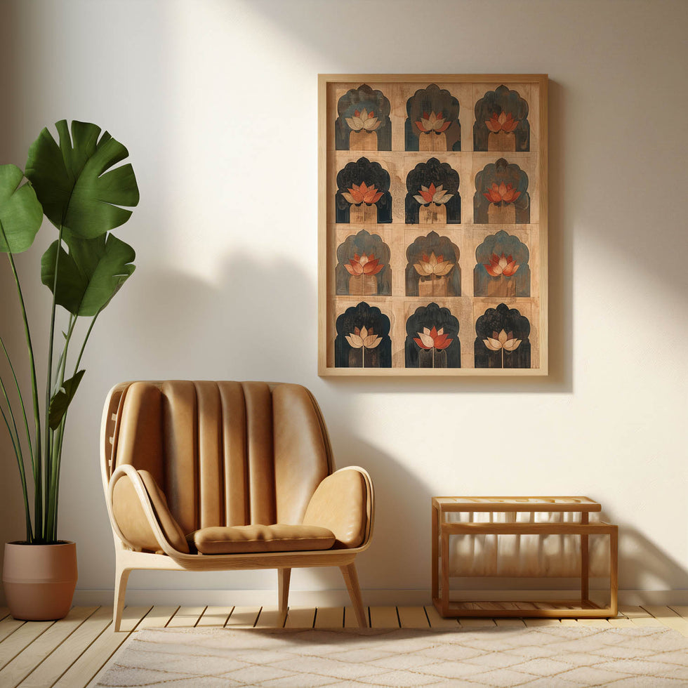 Lotus Arch Motif