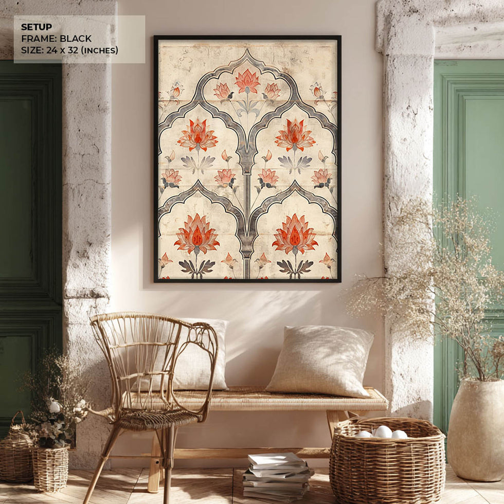 Lotus Window Pattern