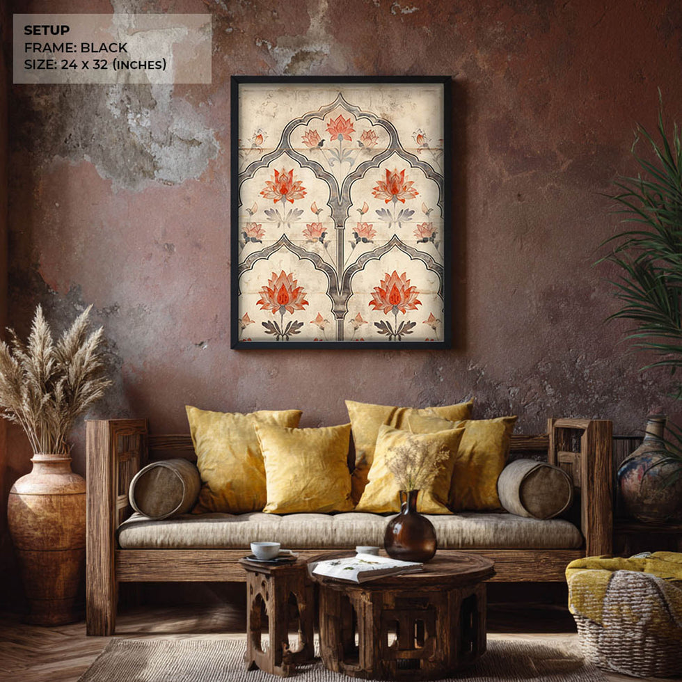 Lotus Window Pattern