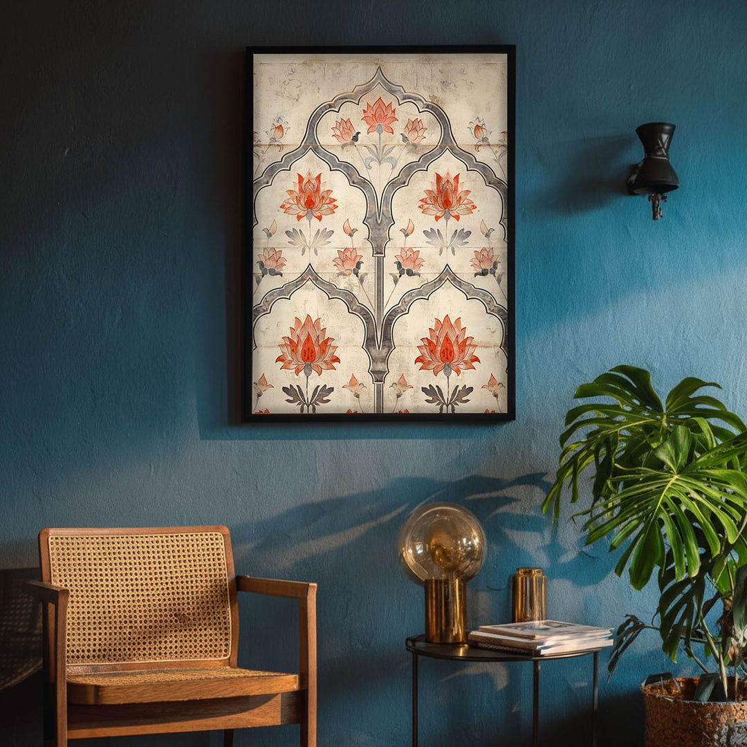 Lotus Window Pattern