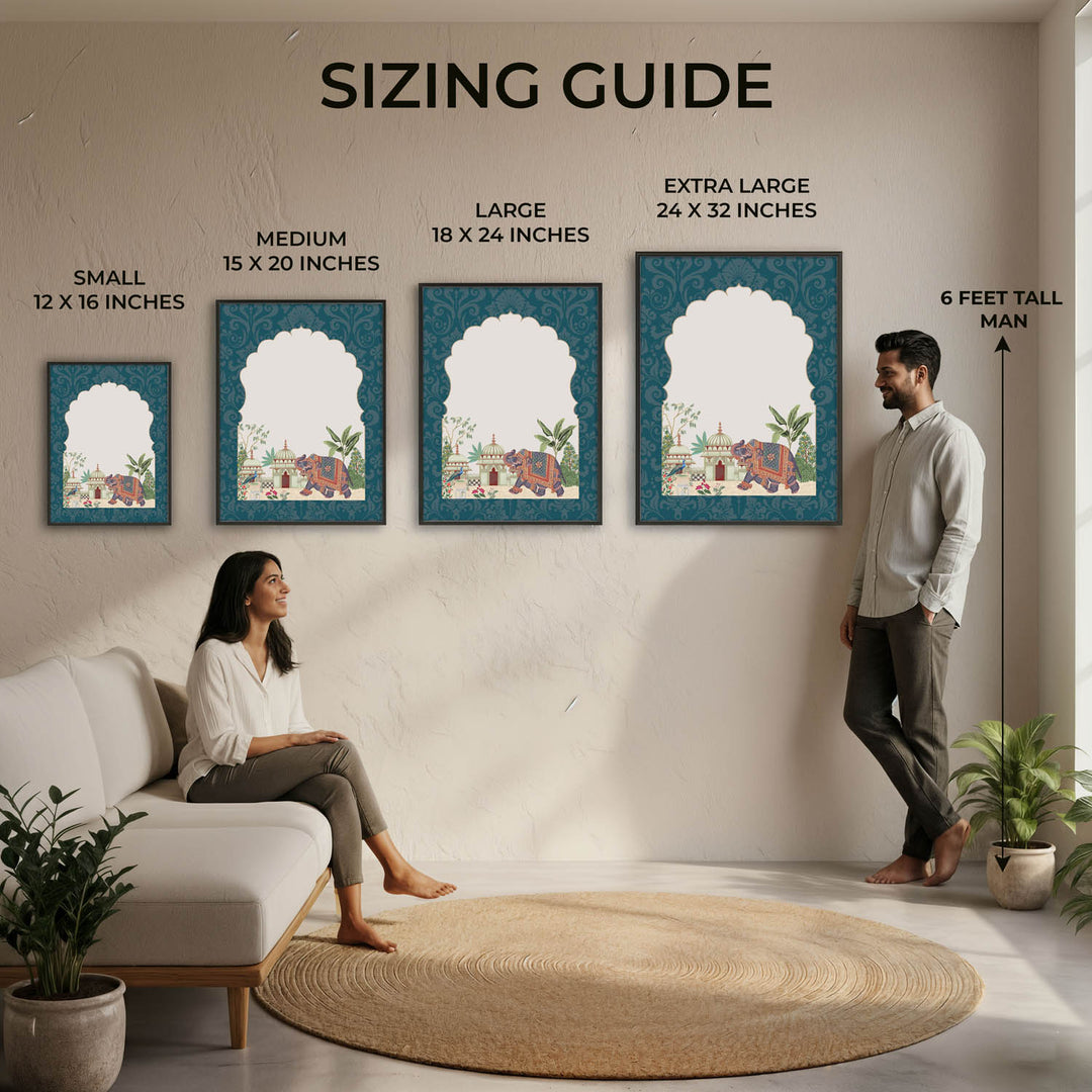 Mughal Garden - Jharokha Art