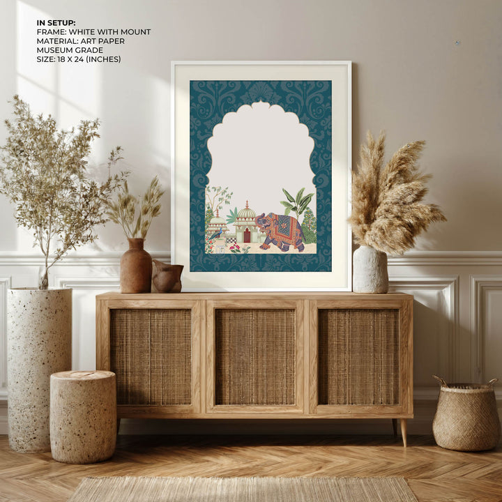 Mughal Garden - Jharokha Art