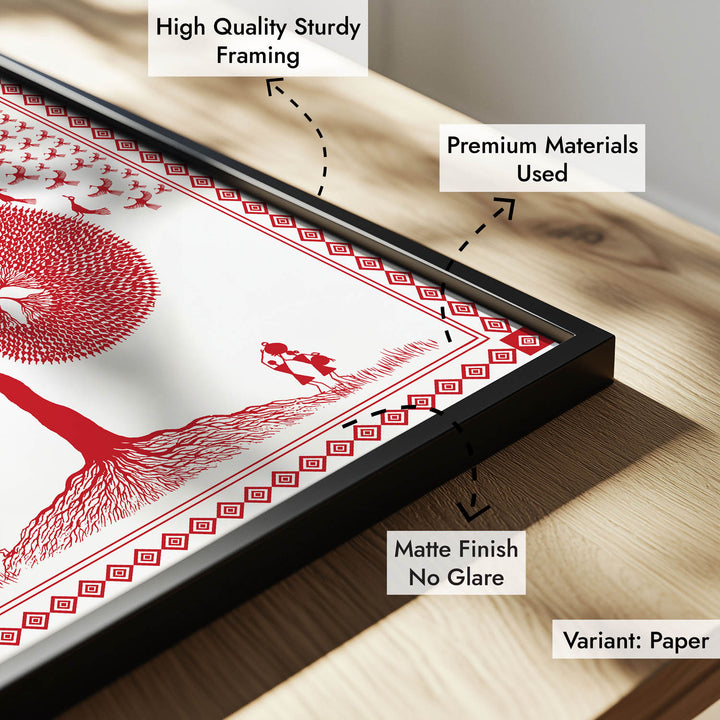 Natures Harmony - Warli Art