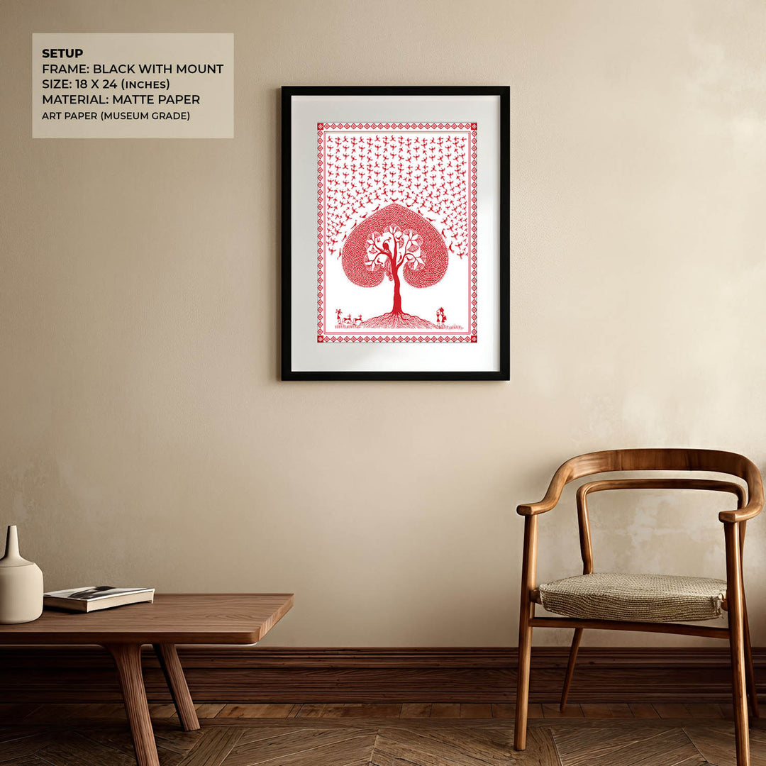 Natures Harmony - Warli Art