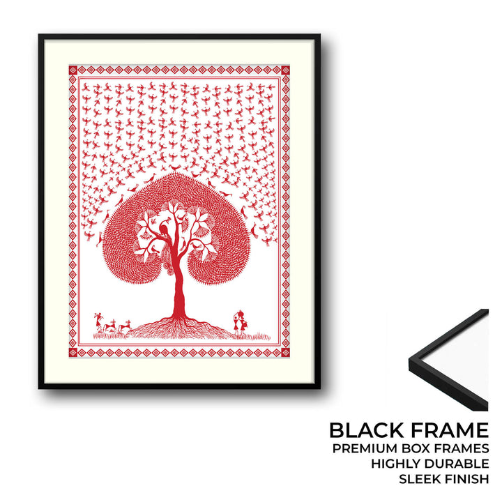 Natures Harmony - Warli Art