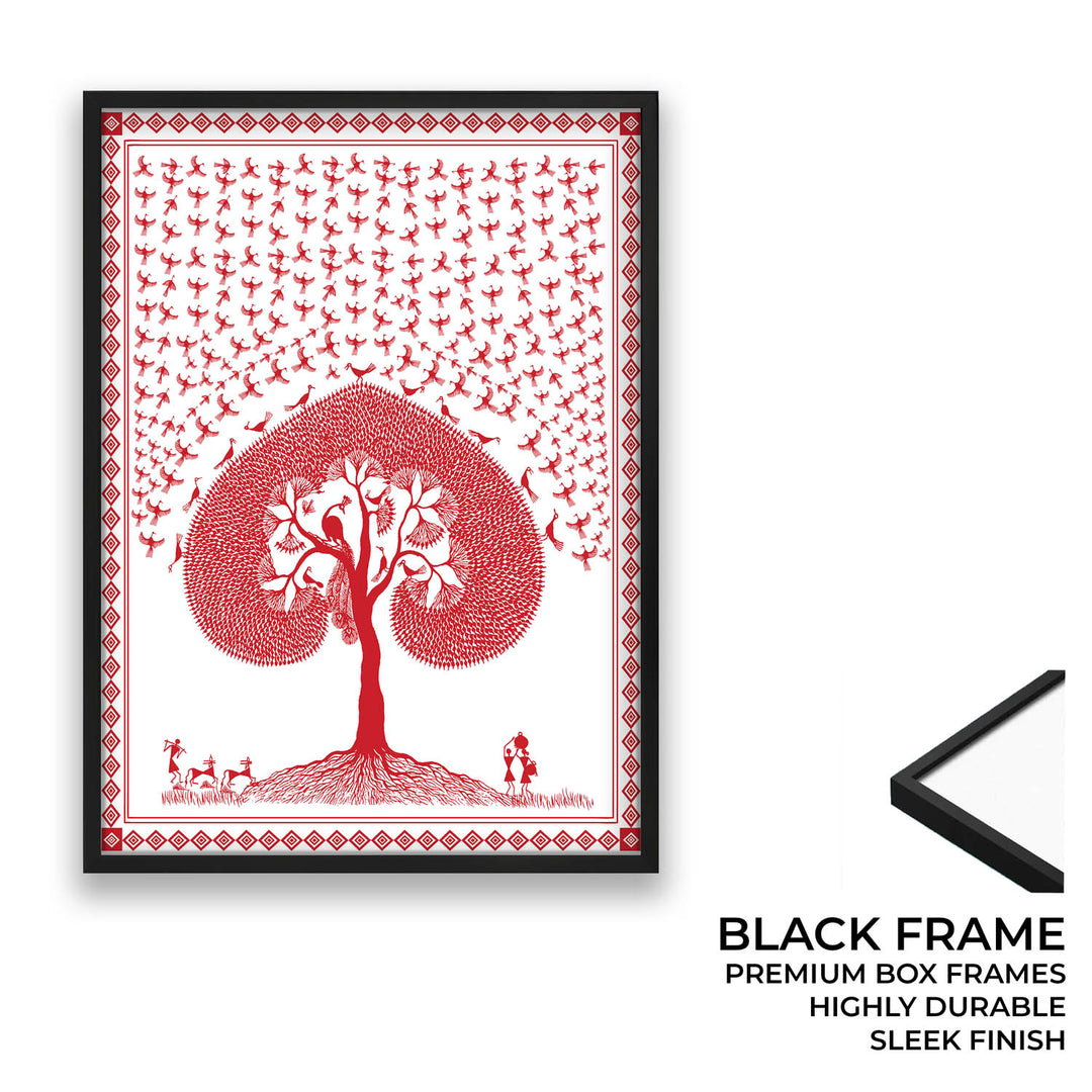 Natures Harmony - Warli Art