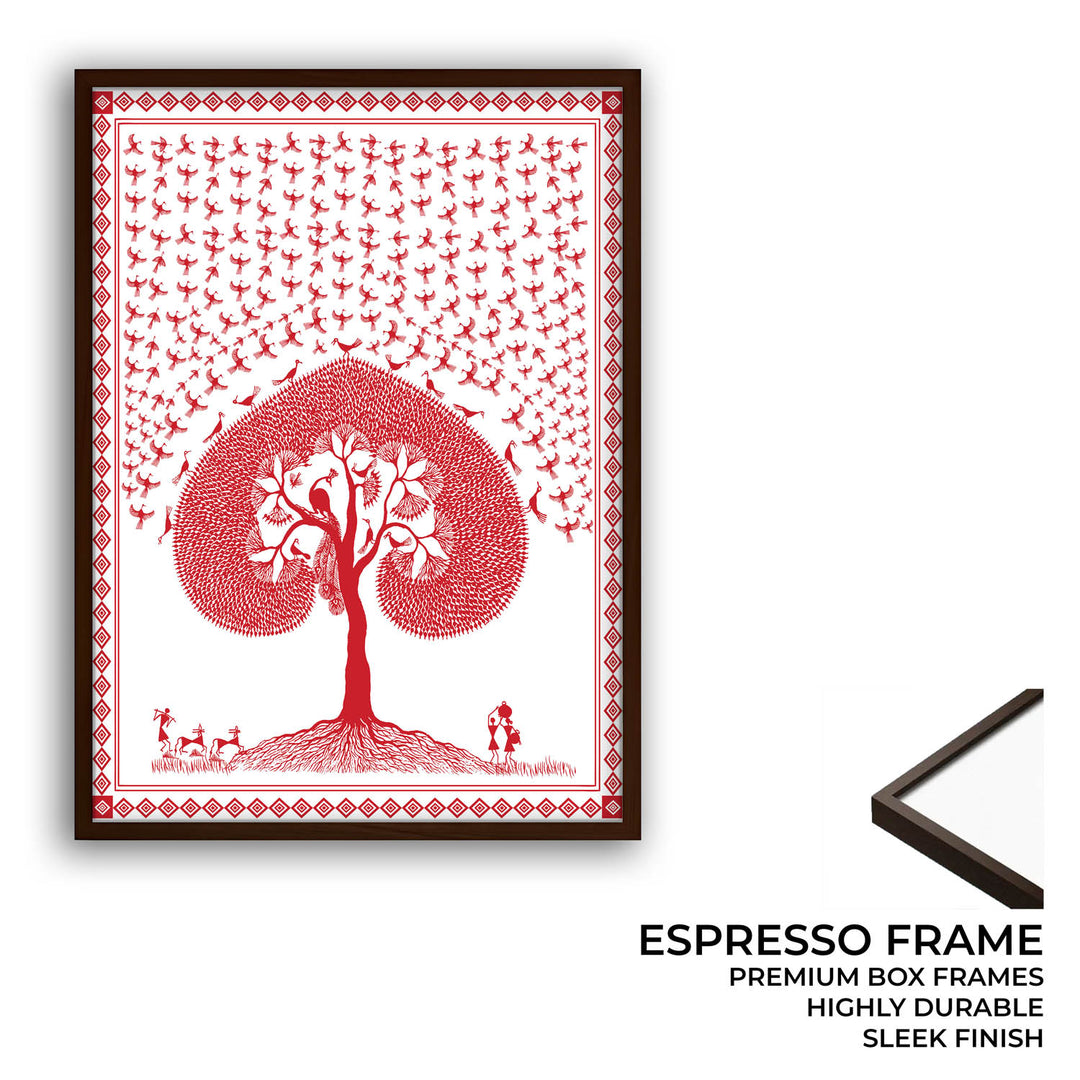 Natures Harmony - Warli Art