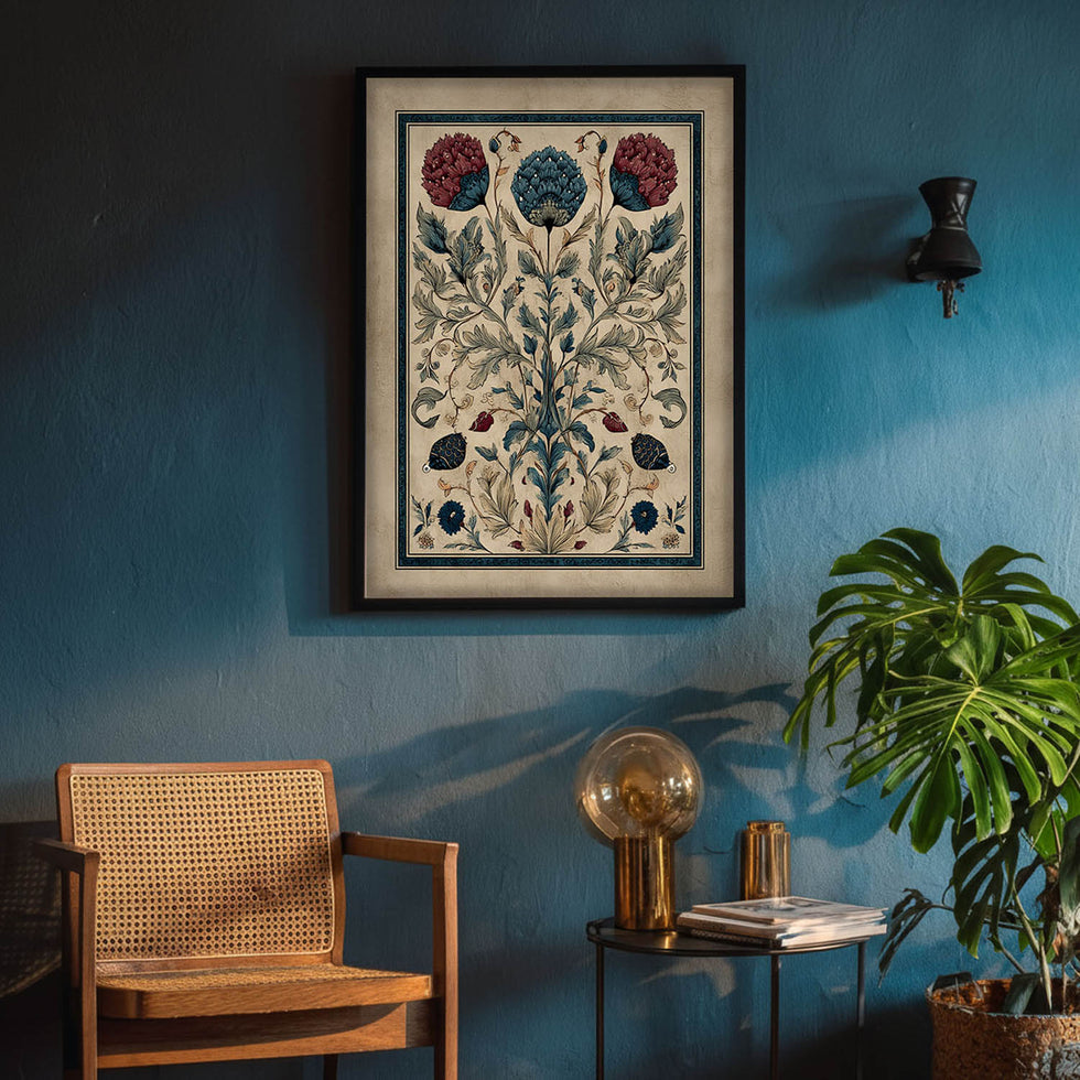 Ornate Floral Frame